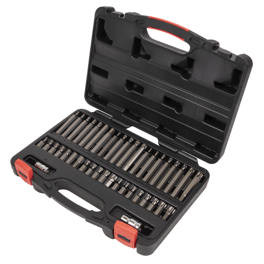Premier TRX-Star*/Hex/Spline Bit Set 3/8" & 1/2"Sq Drive 42pc