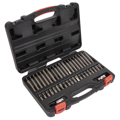 Premier TRX-Star*/Hex/Spline Bit Set 3/8" & 1/2"Sq Drive 42pc