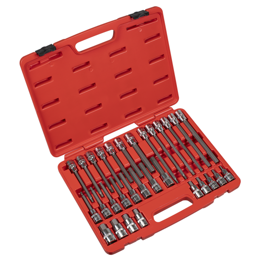 Hex Socket Bit Set 30pc 1/2"Sq Drive