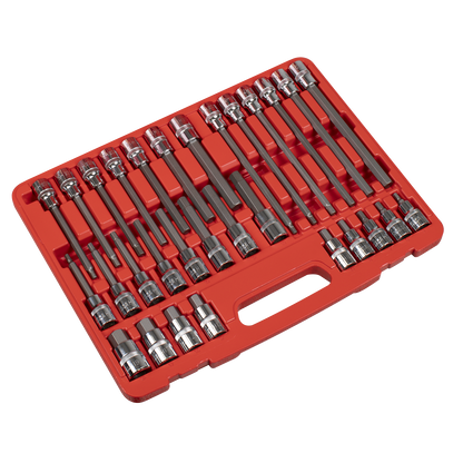 Hex Socket Bit Set 30pc 1/2"Sq Drive