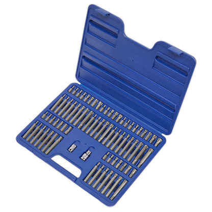 Premier TRX-Star/Security TRX-Star/Hex/Ribe/Spline Bit Set 3/8" & 1/2"Sq Drive 74pc