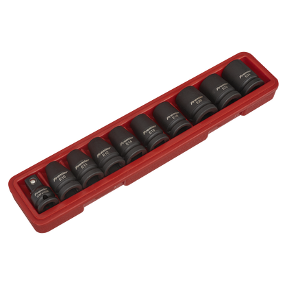 Premier TRX-Star* Female Impact Socket Set 1/2"Sq Drive 10pc