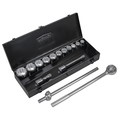 Premier Socket Set 3/4"Sq Drive 12-point 15pc