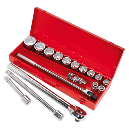 Premier Socket Set 3/4"Sq Drive 17pc