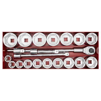 Premier Socket Set 1"Sq Drive 22pc