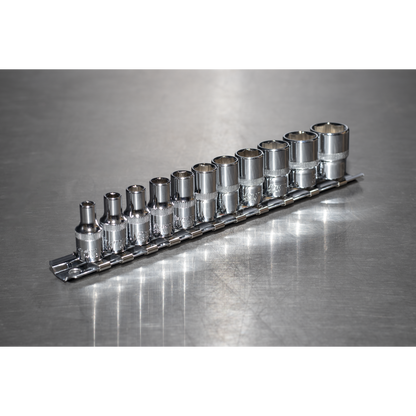 Premier Imperial Socket Set 1/4"Sq Drive 11pc
