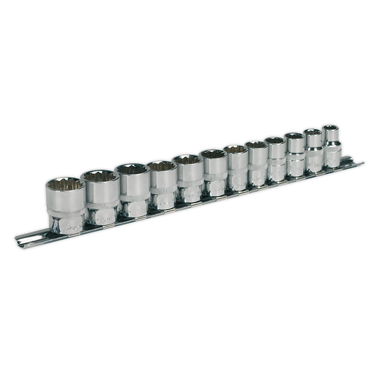 Premier Socket Set 3/8"Sq Drive 12-point 12pc