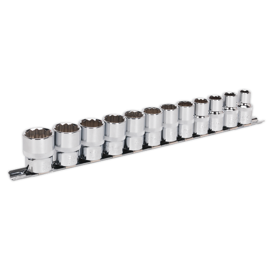 Premier Socket Set 1/2"Sq Drive 12-point 12pc