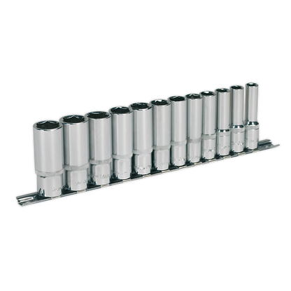 Premier Deep Socket Set 3/8"Sq Drive 12pc