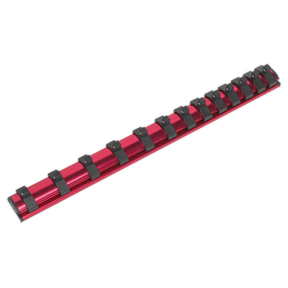 Premier Socket Retaining Rail Magnetic 1/4"Sq Drive 13 Clips