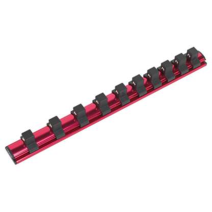 Premier Socket Retaining Rail Magnetic 1/2"Sq Drive 10 Clips