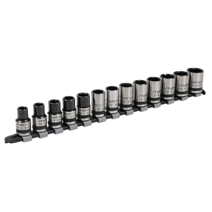 Premier Black Lock-On™ Socket Set 1/2"Sq Drive 13pc