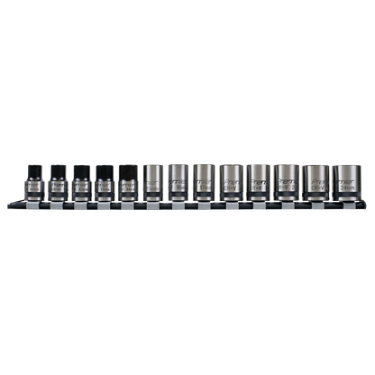 Premier Black Lock-On™ Socket Set 1/2"Sq Drive 13pc
