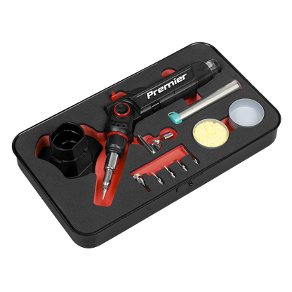 Premier 3-in-1 Butane Indexing Soldering Iron Kit