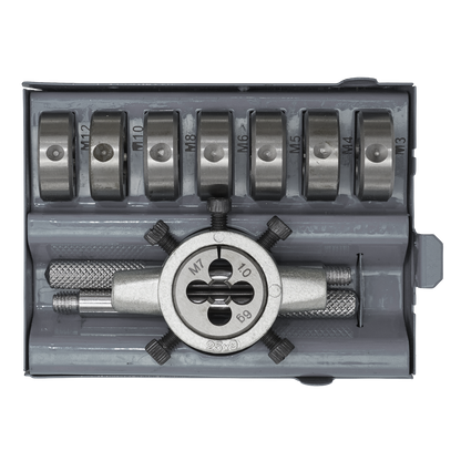 Metric Split Die Set 9pc