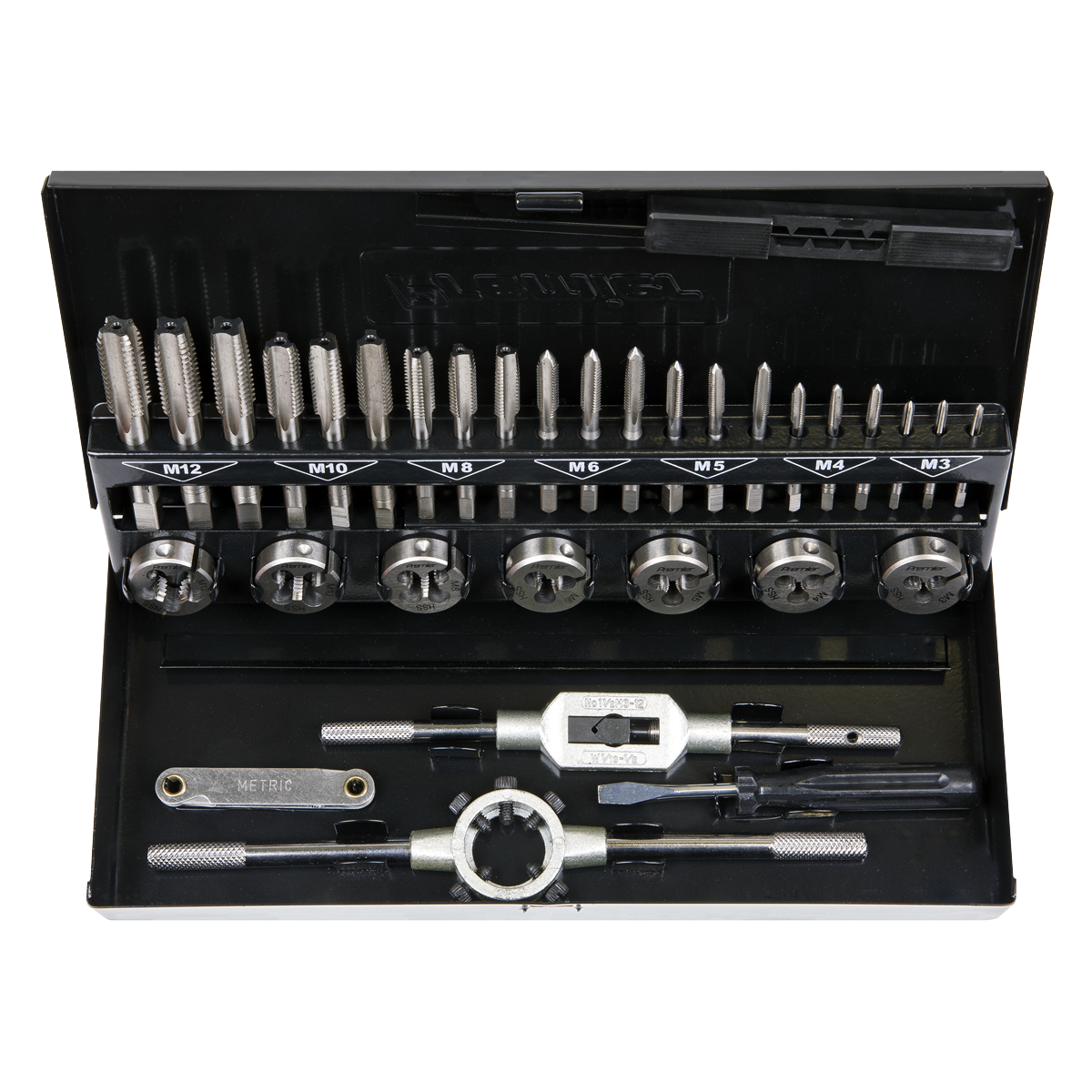 Metric Tap & Die Set Split Dies 32pc - HSS 4341