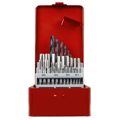 Metric Tap & Drill Bit Set 28pc