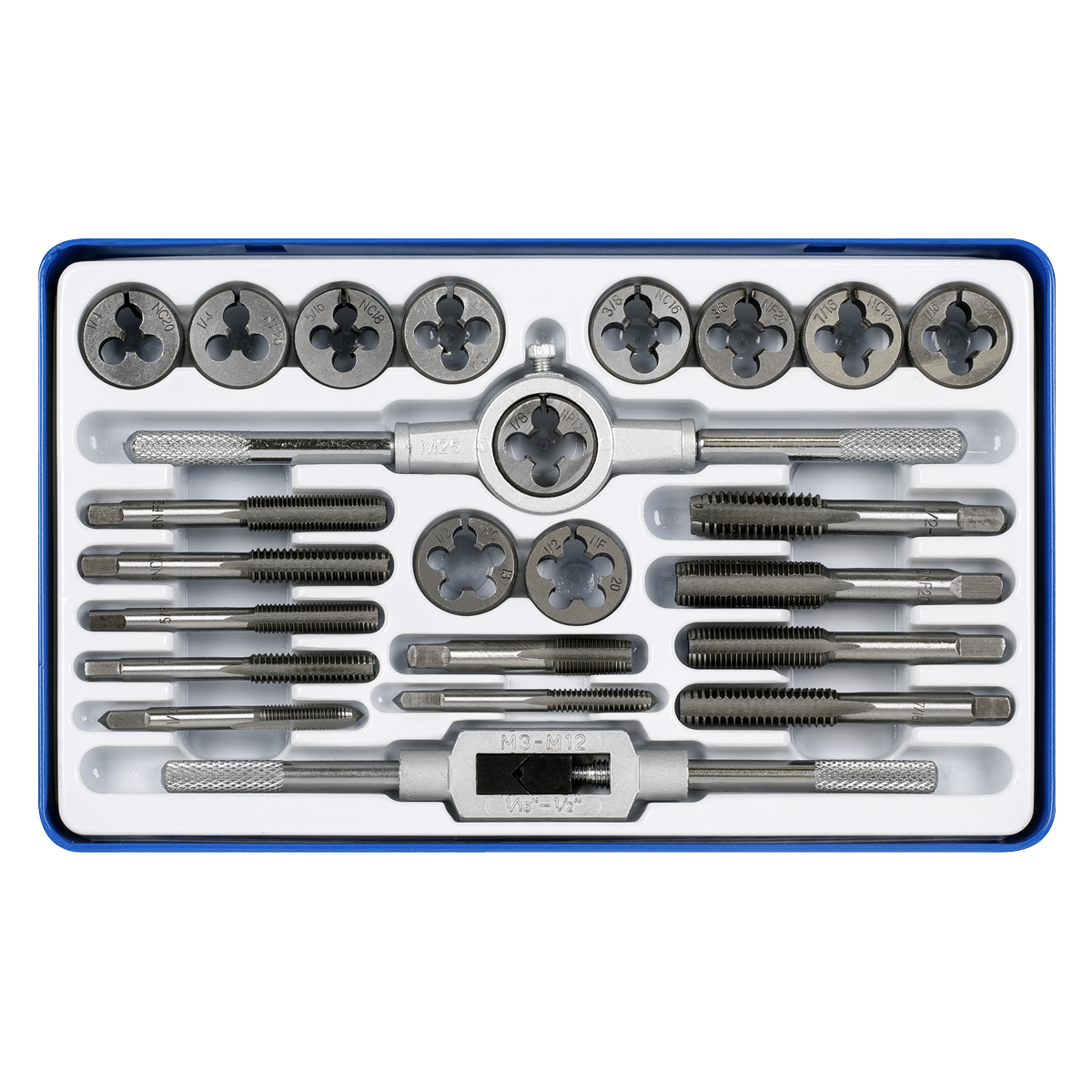 Imperial Tap & Split Die Set 24pc