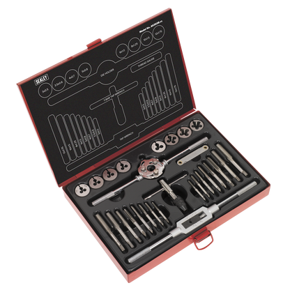 Metric Tap & Die Set Split Dies 28pc