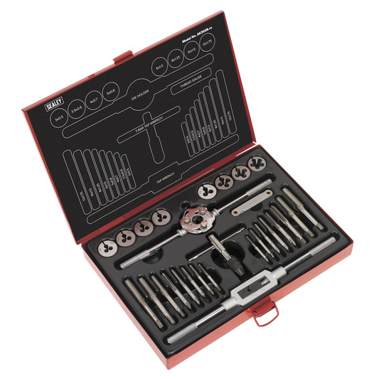 Metric Tap & Die Set Split Dies 28pc