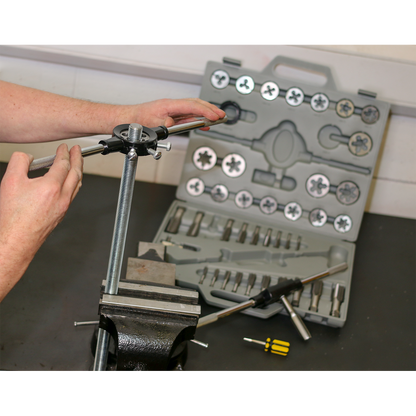 Metric Tap & Die Set Split Dies 45pc