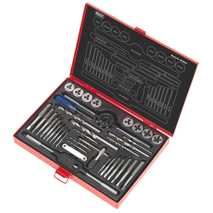Metric Tap & Die Set Split Dies 37pc