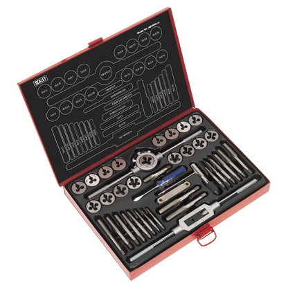 Metric Tap & Die Set Split Dies 40pc