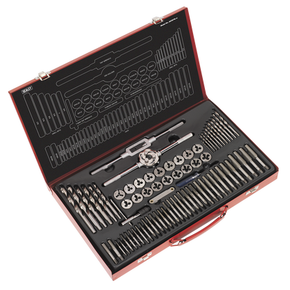 Metric Tap & Die Set Split Dies 76pc