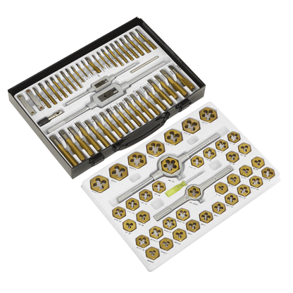 Metric & Imperial Hexagonal Tap & Die Set 86pc