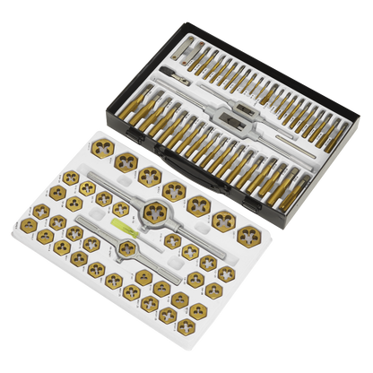 Metric & Imperial Hexagonal Tap & Die Set 86pc