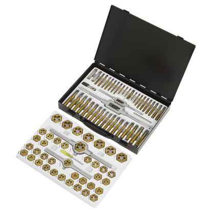 Metric & Imperial Hexagonal Tap & Die Set 86pc