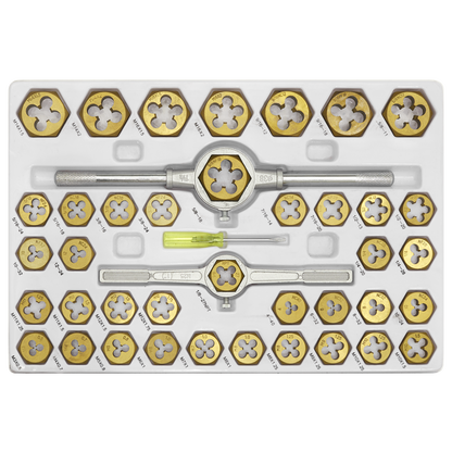 Metric & Imperial Hexagonal Tap & Die Set 86pc