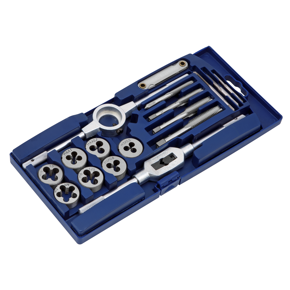 Metric Tap & Die Set 17pc