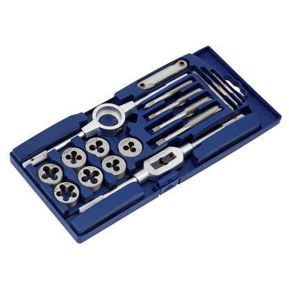 Metric Tap & Die Set 17pc