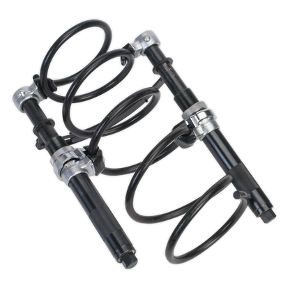 Heavy-Duty Coil Spring Compressor Set 1200kg 2pc