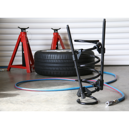 Long Reach Coil Spring Compressor 1100kg 2pc
