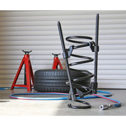 Long Reach Coil Spring Compressor 1100kg 2pc