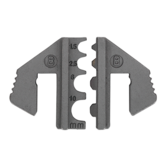 Non-Insulated Terminal Crimping Jaws