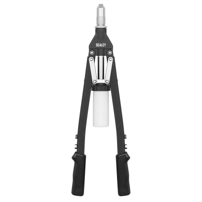 Heavy-Duty Long-Arm Riveter with Collection Bowl