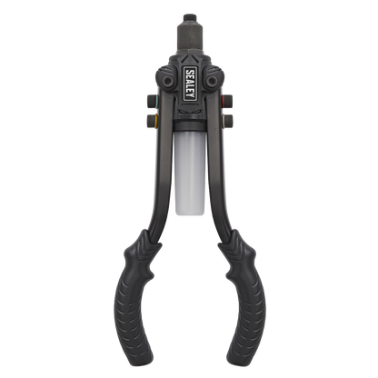 Heavy-Duty Compact Riveter with Collection Bowl