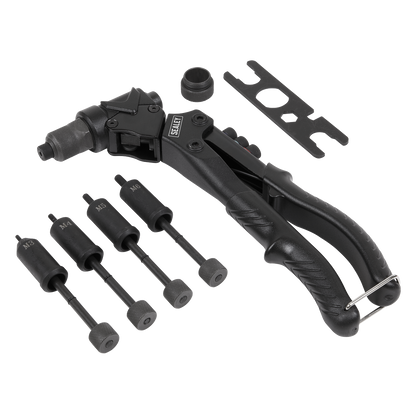 2-in-1 Riveter Swivel Head