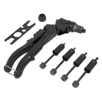 2-in-1 Riveter Swivel Head