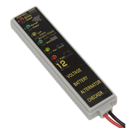 LED Battery & Alternator Tester 12V