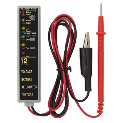 LED Battery & Alternator Tester 12V