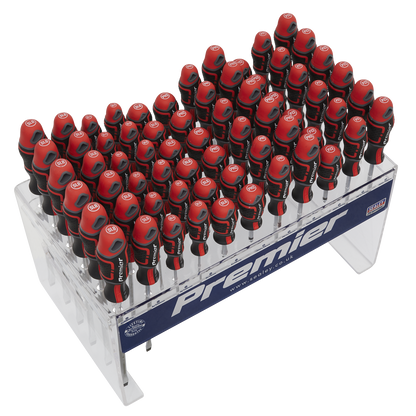 Premier GripMAX® Individual Screwdrivers Countertop Display 66pc