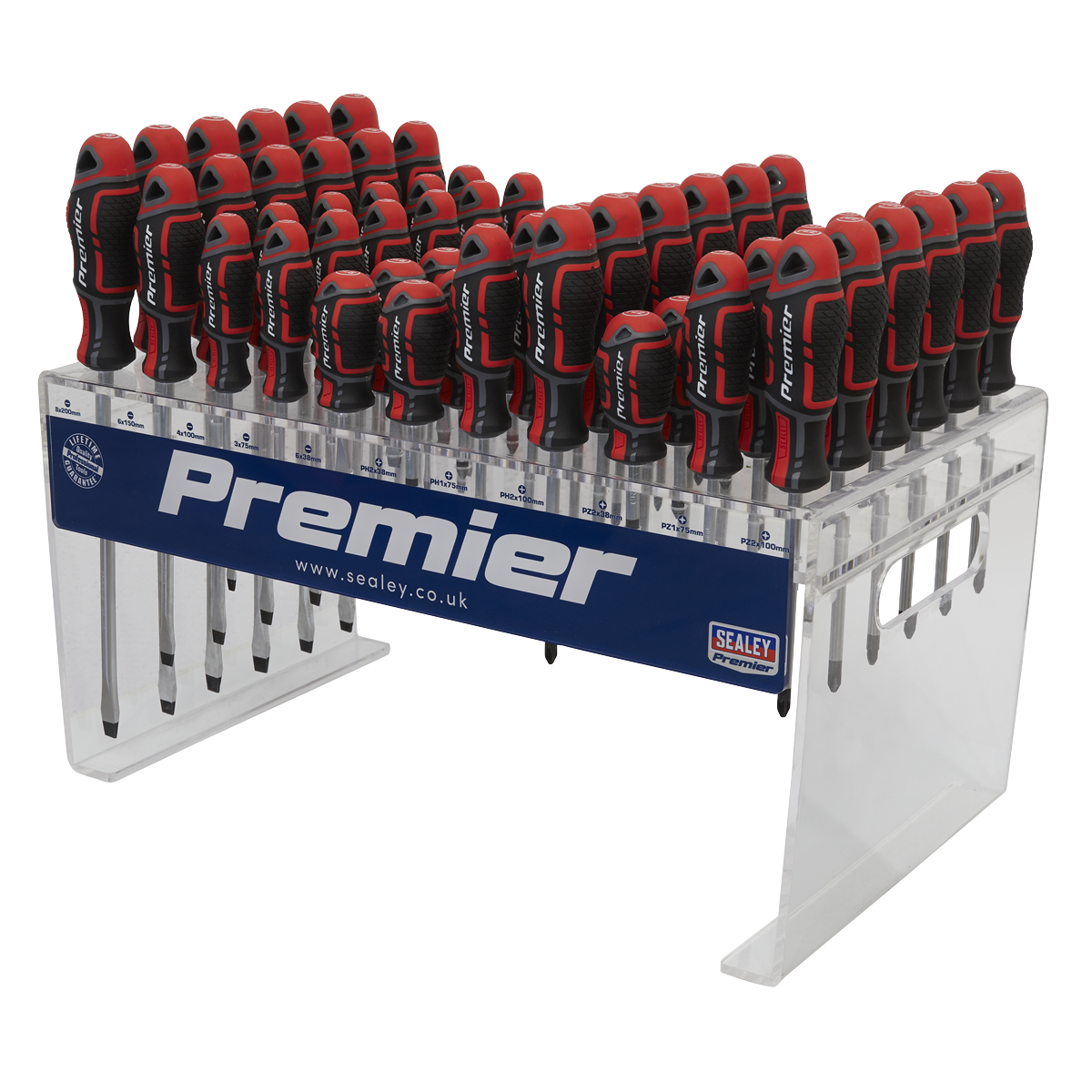 Premier GripMAX® Individual Screwdrivers Countertop Display 66pc