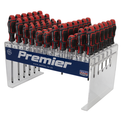 Premier GripMAX® Individual Screwdrivers Countertop Display 66pc