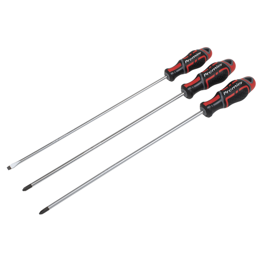 Premier GripMAX® Extra-Long Screwdriver Set 3pc