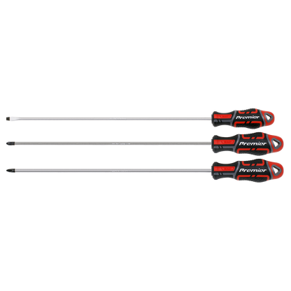 Premier GripMAX® Extra-Long Screwdriver Set 3pc