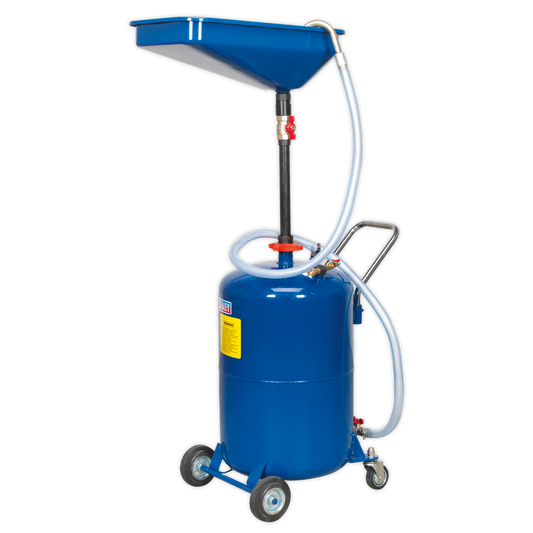 Air Discharge Mobile Waste Oil Drainer 65L